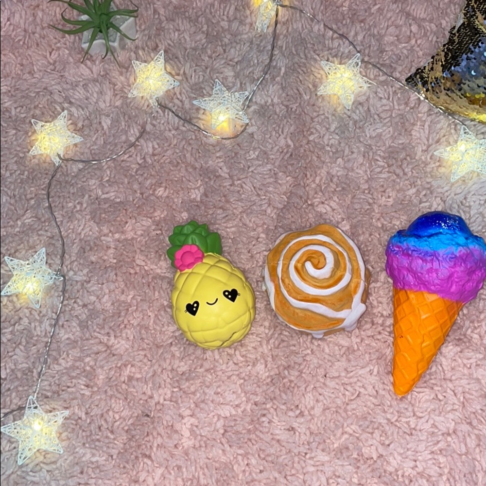 Set of three Slow rising big Squishies